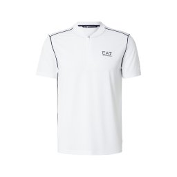 EA7 Emporio Armani Tricou funcțional bleumarin / alb