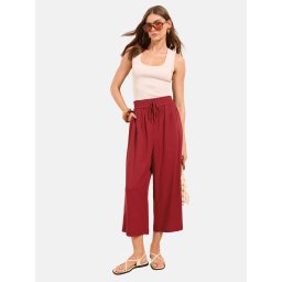 Friends Like These Pantaloni roșu burgundy