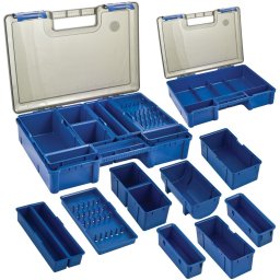 Cutie accesorii pescar feeder Baracuda Feeder Box 001, 350x240x80 mm, 8 compartimente