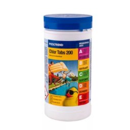 Pooltrend: Tablete clor, 200 g - 1 kg