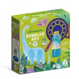 Set de făcut baloane de săpun cu dinozauri