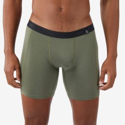 Boxeri din Lână Merinos Trekking la munte MT500 Kaki Bărbați