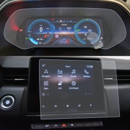 Renault Zoe 2020+ Set Folii de Protectie Ceasuri si Navigatie - HD-Premium FoliaTa