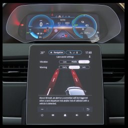 Renault Zoe 2020+ Set Folii de Protectie Ceasuri si Navigatie - HD-Premium FoliaTa