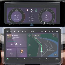 Skoda Kodiaq 2024+ Set Folii de Protectie Ceasuri si Navigatie 10" inch - HD-Premium FoliaTa
