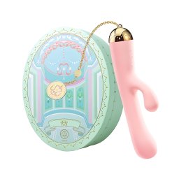ZALO Ichigo Rabbit - vibrator de lux controlat prin aplicație (roz)