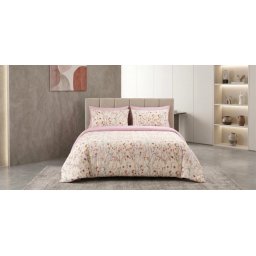 Lenjerie de pat Cotton Pro 100% bumbac – imprimare digitală (Garden Bliss)