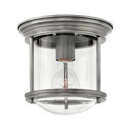 Quintiesse QN-HADRIAN-MINI-F-AN-CLEAR- Plafonieră de exterior HADRIAN 1xE27/60W/230V IP44