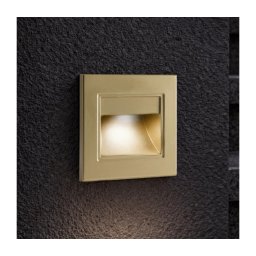 Brilagi - Aplică pentru trepte STEP LIGHT LED/1,5W/230V IP44 aurie
