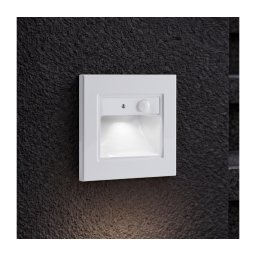 Brilagi - Aplică LED pentru trepte STEP LIGHT cu senzor LED/1,5W/230V IP44 albă