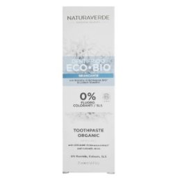 Set 2 x Pasta de Dinti Bio, Gel Whitening Naturaverde, 75 ml