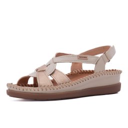 Sandale dama din piele naturala, Pikolinos CADAQUES W8K-1839C1, maro