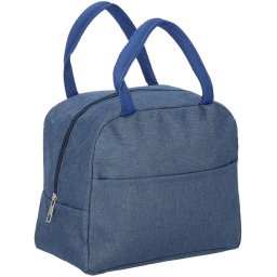 Geanta frigorifica pentru mancare cu izolatie termica, 21x10x23 cm, albastra