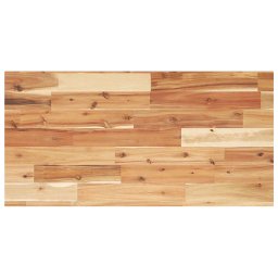 Blat de baie finisaj cu ulei, 100x40x2 cm, lemn masiv de acacia GartenMobel Dekor