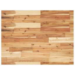 Blat de birou finisat cu ulei, 80x60x2 cm, lemn masiv acacia GartenMobel Dekor
