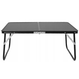 Masa pliabila metalica pentru camping, picnic si plaja, blat MDF 60x42x27 cm