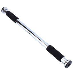 Bara de tractiuni telescopica pentru usa, din otel, reglabila 61-100 cm