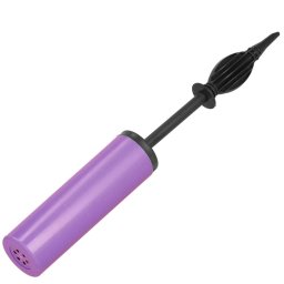 Pompa manuala pentru umflat baloane, din plastic, 41 cm, multicolor