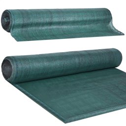 Plasa umbrire si intimitate pentru gard 1,2 x 50 m, 140 g/mp, gri