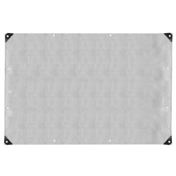 Prelata impermeabila din polietilena laminata 4x4 m, 270 g/mp, gri