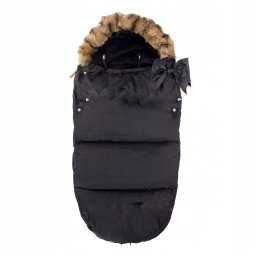 Sac de iarna pentru bebe, universal, impermeabil, 90x45 cm, negru