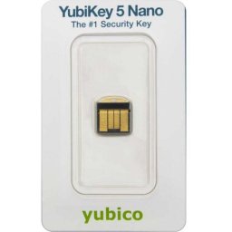 5 Nano – Cheie de securitate USB-A ultra-compactă, Multi-Protocol, FIDO2, OTP, PIV, OpenPGP, IP68