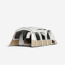 Cort de camping gonflabil 4 persoane 2 camere, Fresh&Black, Air Seconds 4.2 XXL