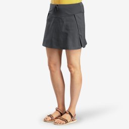 Fustă-Pantalon Drumeție NH500 Gri Damă