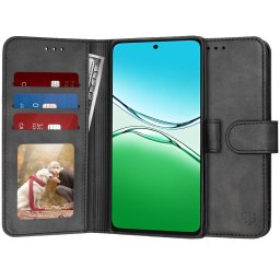 Husa coperta Techsuit - Diary Book - Oppo A5 4G A5 5G - Black