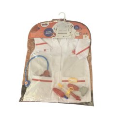 Costum de doctor cu accesorii - 4009847043412 jocul theo klein