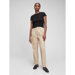 Pantaloni chino pentru femei GAP - bej