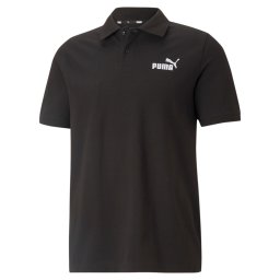 PUMA Tricou 'Essentials' negru / alb