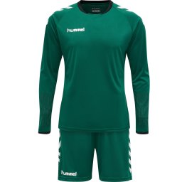 Hummel Costum de trening verde închis / alb