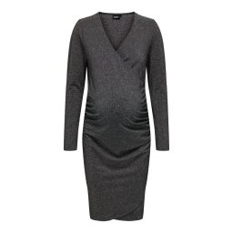 Only Maternity Rochie 'OLMRIGA' gri închis