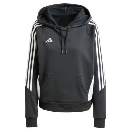 ADIDAS PERFORMANCE Hanorac sport 'Tiro 24' negru / alb