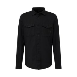 G-STAR Cămașă 'Marine' negru denim