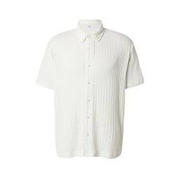 DAN FOX APPAREL Cămașă 'Tino' alb