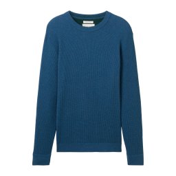 TOM TAILOR Pulover verde petrol
