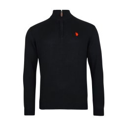 U.S. POLO ASSN. Pulover sângeriu / negru