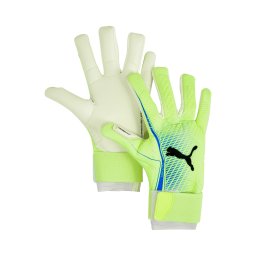 PUMA Mănuși sport fildeş / albastru / verde neon / negru