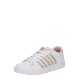 K-SWISS Sneaker low 'Court Tiebreak II' albastru porumbel / auriu / roz pal / alb