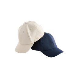 Next Pălărie crem / bleumarin