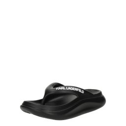 Karl Lagerfeld Flip-flops 'Skoona II' negru / alb