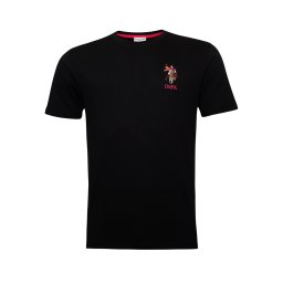 U.S. POLO ASSN. Tricou sângeriu / negru / alb natural