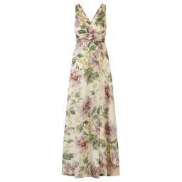 Kraimod Rochie de seară bej / galben deschis / verde deschis / mauve