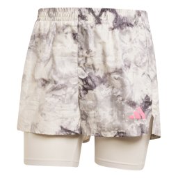 ADIDAS PERFORMANCE Pantaloni sport 'Own The Run' crem / gri / roz