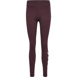 Hummel Pantaloni sport 'Pulse' ciocolatiu / alb