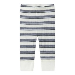 NAME IT Leggings 'NBMWang' gri închis / negru / alb lână