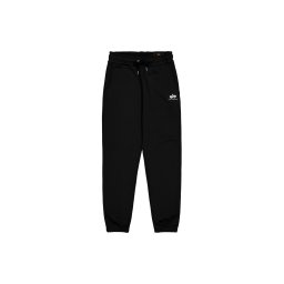 ALPHA INDUSTRIES Pantaloni negru / alb