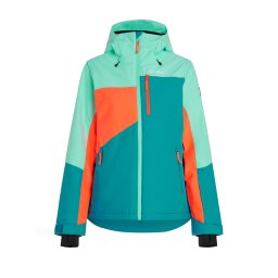 O'NEILL Geacă sport 'FWC'Cruz Triple' verde mentă / verde jad / portocaliu / negru